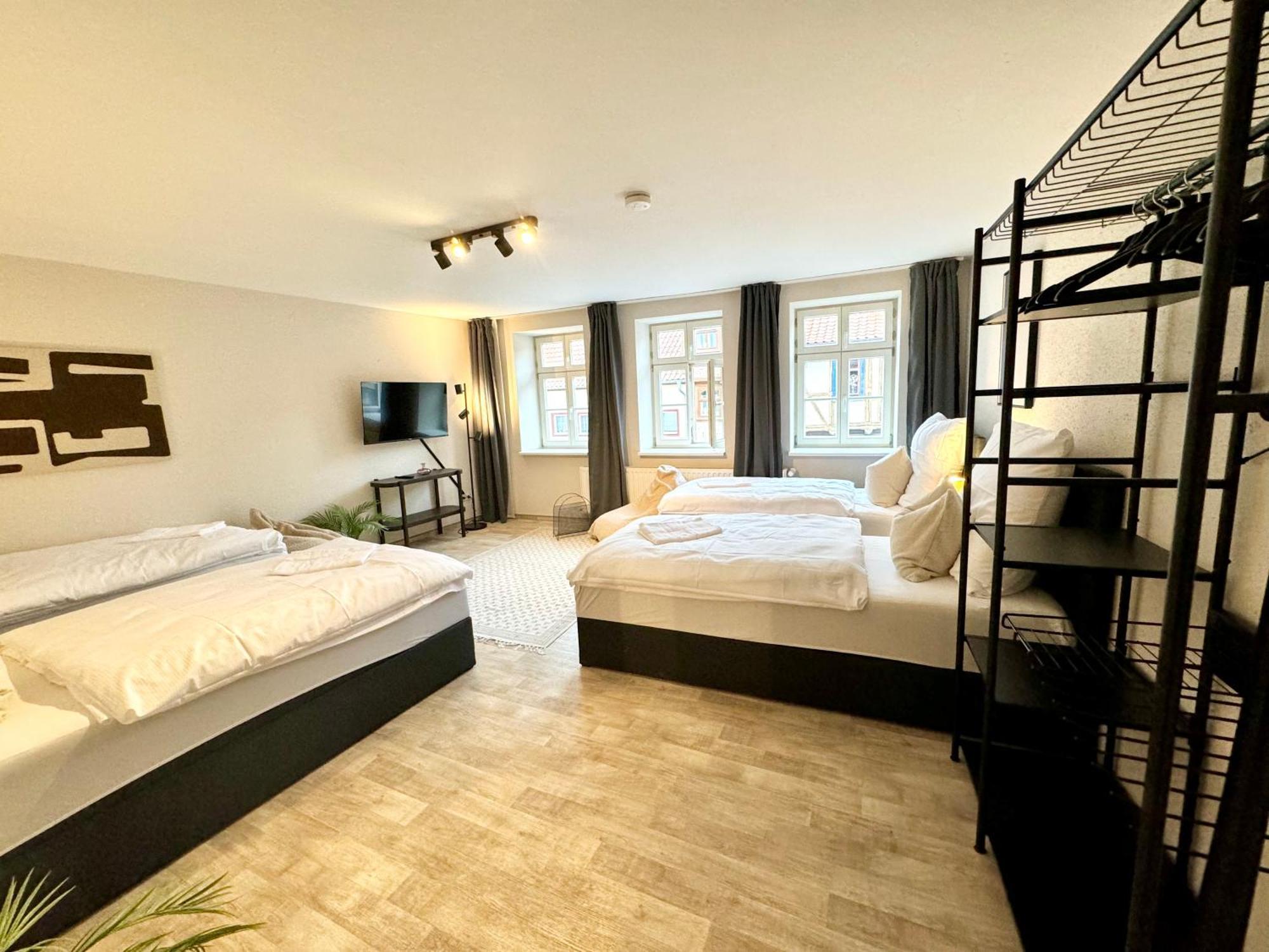Gina Stay - Apartmenthaus Im Zentrum Von Quedlinburg Exterior foto